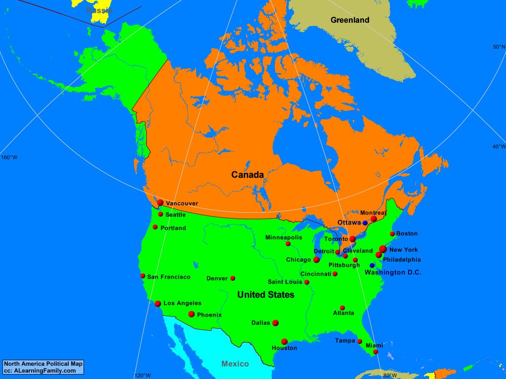 north-america-political-map-a-learning-family