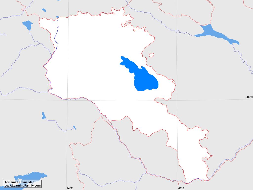 Armenia Map, Map of Armenia