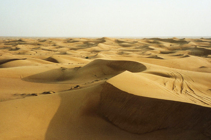 Desert dry climate