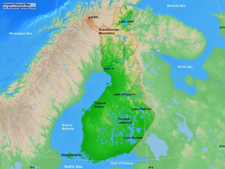 Finland Physical Map A Learning Family   FinlandPhysical 768x576 