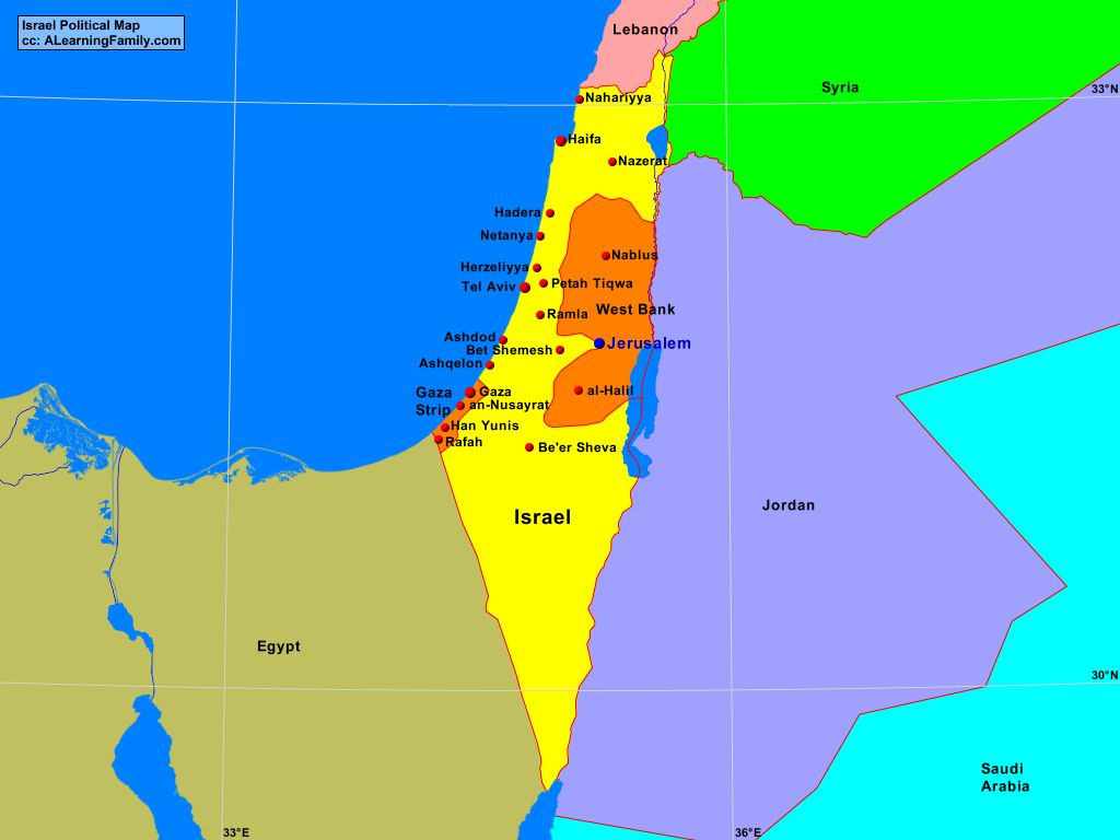 Political Map Of Israel Israel Districts Map Images And Photos Finder