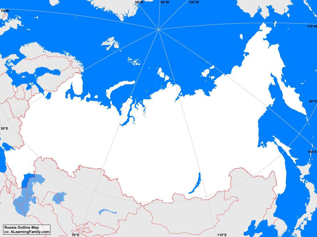 Russia Blank Map Maker Printable Outline Blank Map Of - vrogue.co